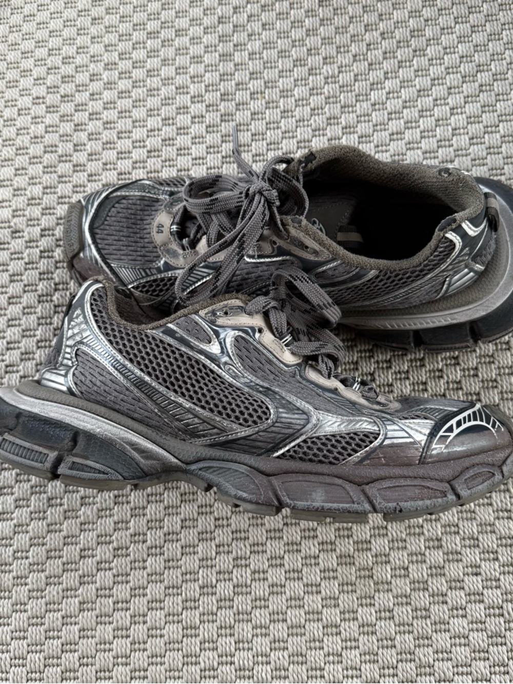 Balenciaga 3XL worn out mud sneakers size 44